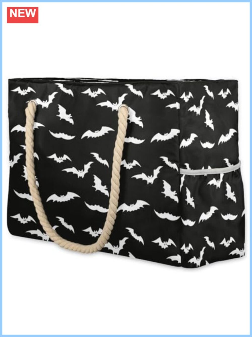 Large Canvas Beach Bag with Zipper Water Resistant Tote for Women